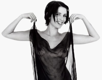 Sadie Frost poster with hanger