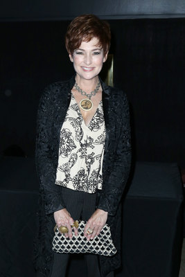 Carolyn Hennesy poster with hanger