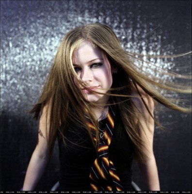 Avril Lavigne poster with hanger