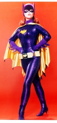 Yvonne Craig poster with hanger