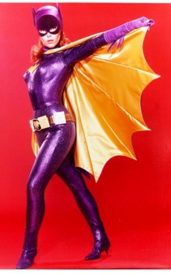 Yvonne Craig poster with hanger
