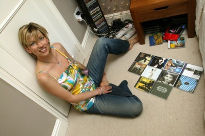 Claire Goose poster with hanger