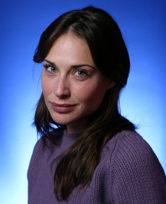 Claire Forlani wooden framed poster