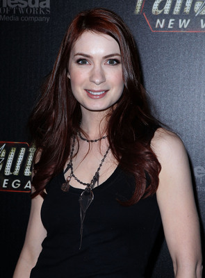 Felicia Day poster with hanger