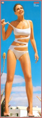 Eva Gonzalez poster with hanger