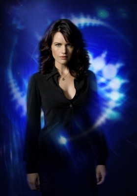 Carla Gugino poster with hanger