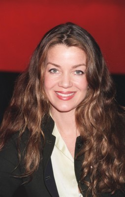Claudia Christian wooden framed poster