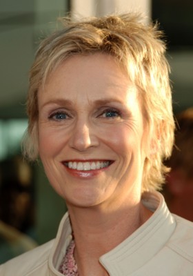 Jane Lynch poster with hanger