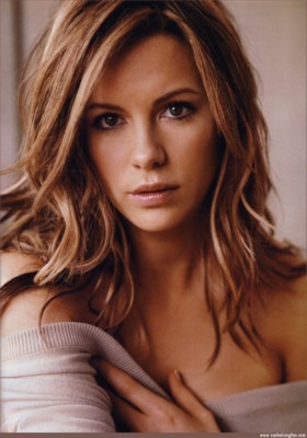 Kate Beckinsale poster with hanger