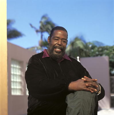 Barry White pillow