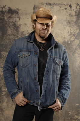Toby Keith poster with hanger