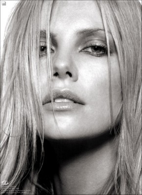 Charlize Theron wooden framed poster