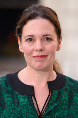 Olivia Colman poster with hanger