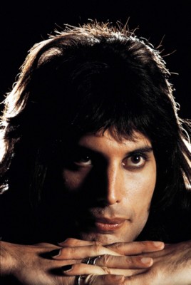 Freddie Mercury metal framed poster