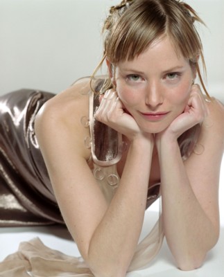 Sienna Guillory wood print