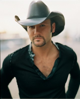 Tim McGraw poster with hanger