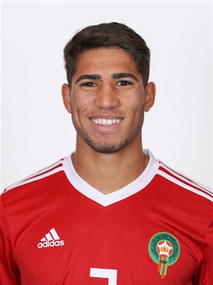 Achraf Hakimi poster with hanger