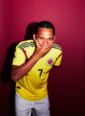 Carlos Bacca poster with hanger
