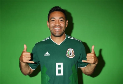 Marco Fabian poster with hanger