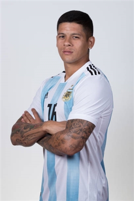 Marcos Rojo poster with hanger