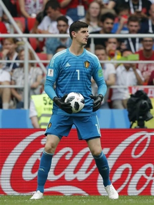 Thibaut Courtois poster with hanger