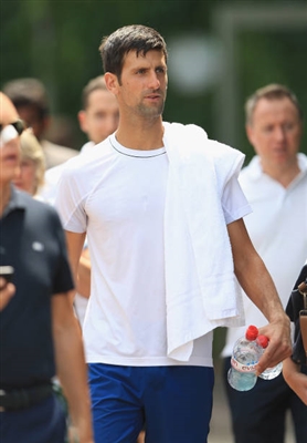 Novak Djokovic poster with hanger