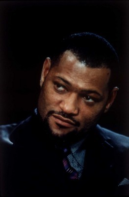 Laurence Fishburne poster with hanger