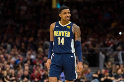 Gary Harris poster with hanger