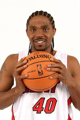 Udonis Haslem poster with hanger