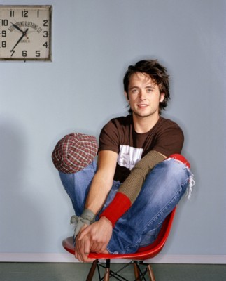 Justin Chatwin wooden framed poster