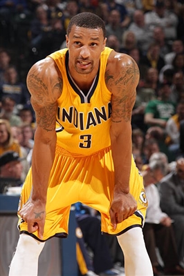 George Hill poster with hanger