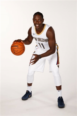 Jrue Holiday poster with hanger