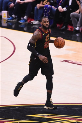 LeBron James poster with hanger