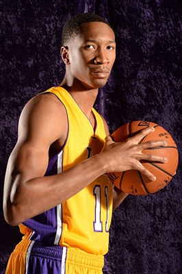 Wesley Johnson poster with hanger