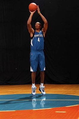 Wesley Johnson poster with hanger