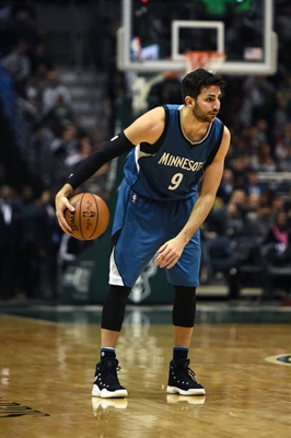 Ricky Rubio poster with hanger