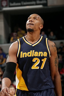 David West poster with hanger