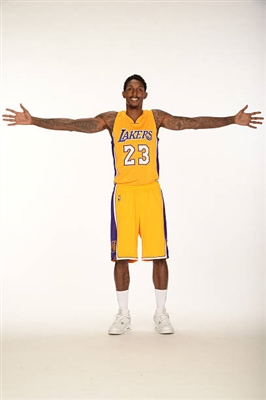Lou Williams poster with hanger