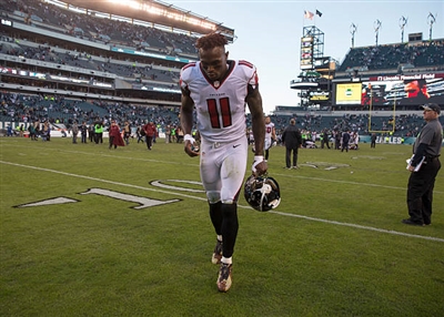 Julio Jones poster with hanger