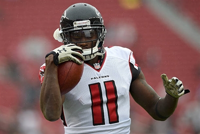 Julio Jones poster with hanger