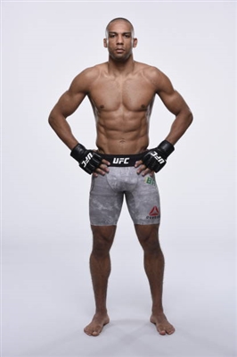 Edson Barboza poster with hanger