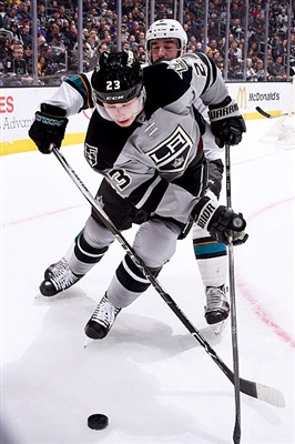 Dustin Brown poster with hanger