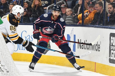 Nick Foligno poster with hanger