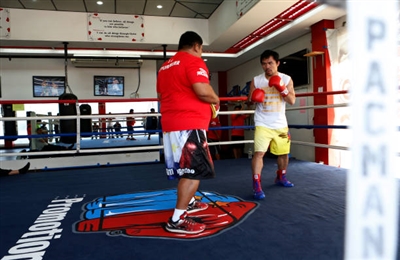 Manny Pacquiao tote bag