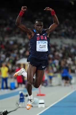 Will Claye poster with hanger