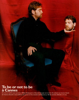 Kenneth Branagh poster with hanger
