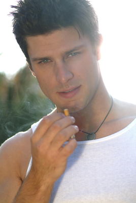 Greg Vaughan poster with hanger