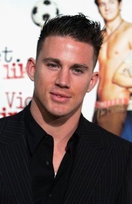 Channing Tatum poster with hanger