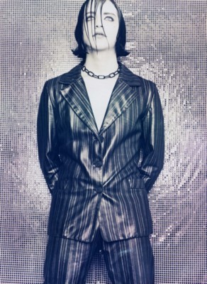 Brian Molko poster with hanger