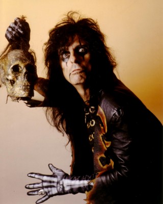 Alice Cooper poster with hanger